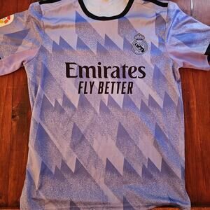 Blank Emirates LaLiga Soccer Futbol jersey kit. Screenprint, high quality Small